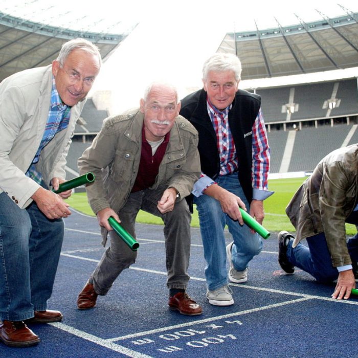 4x100m Staffel von 1964 feiert 50-jähriges Jubiläum