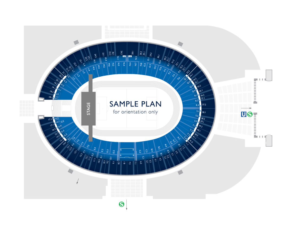 Stadion Plan